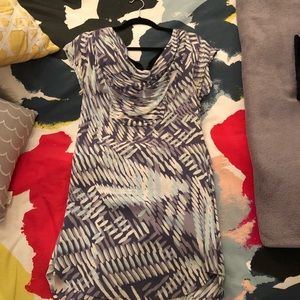 Hype Purple Stripe Dress